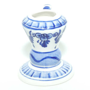 Delft Blue Handpainted | Windmill figure and Candle Holder