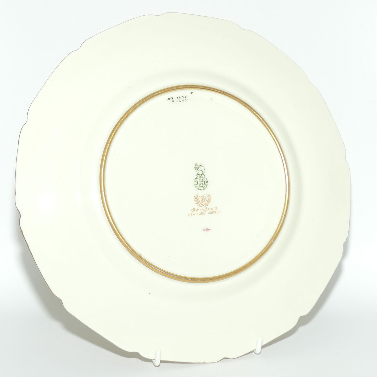 Royal Doulton hand painted Windmill and Countryside plate