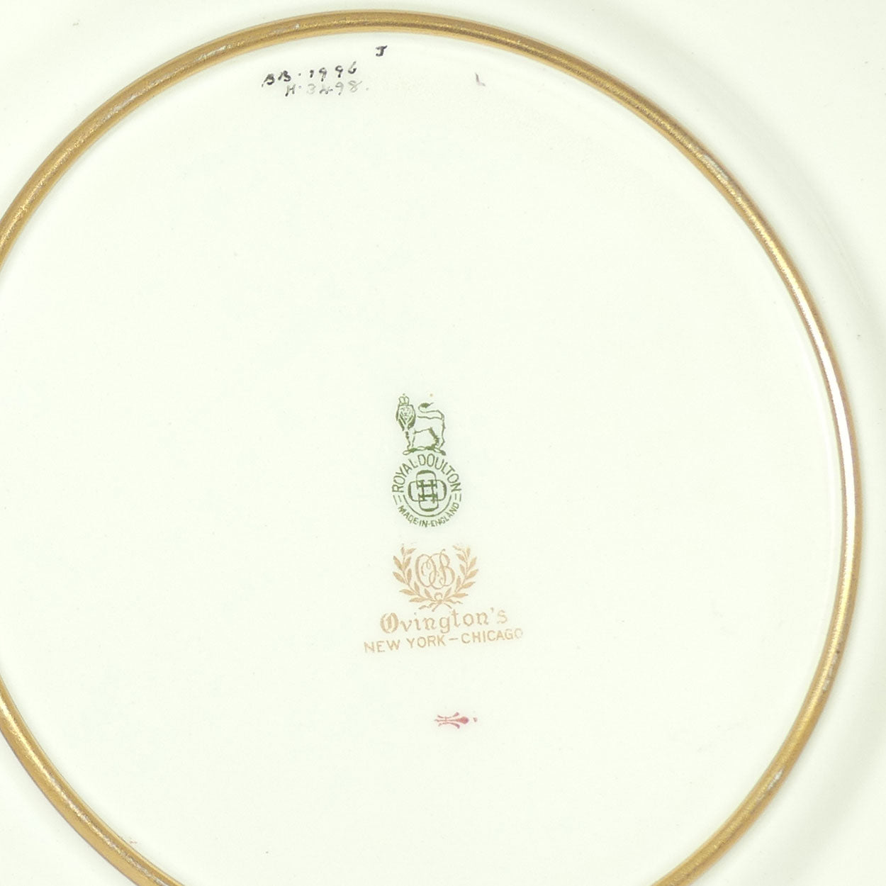 Royal Doulton hand painted Windmill and Countryside plate