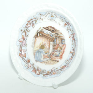 Royal Doulton Brambly Hedge Giftware | Winter Coaster | 12cm