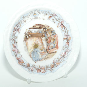 Royal Doulton Brambly Hedge Giftware | Winter Coaster | 12cm