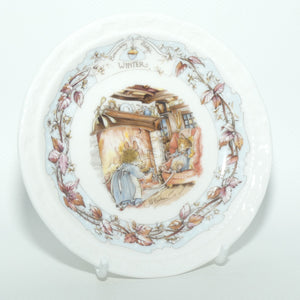 Royal Doulton Brambly Hedge Giftware | Winter Coaster | 12cm | boxed