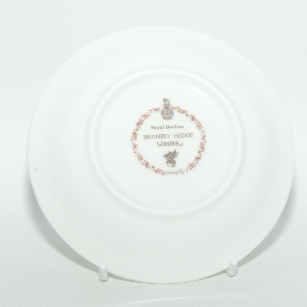 Royal Doulton Brambly Hedge Giftware | Winter Coaster | 12cm | boxed