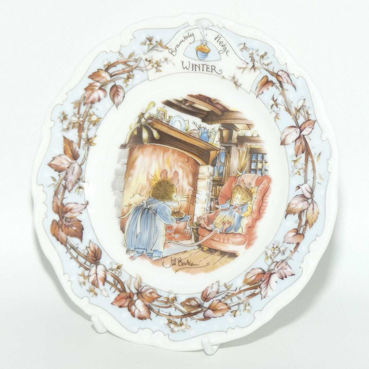 Royal Doulton Brambly Hedge Giftware | 15.5cm plate | Winter | boxed
