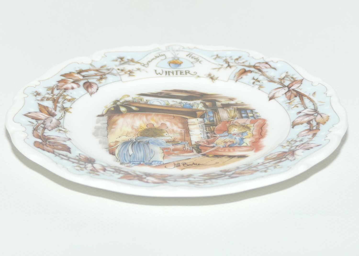 Royal Doulton Brambly Hedge Giftware | 15.5cm plate | Winter | boxed
