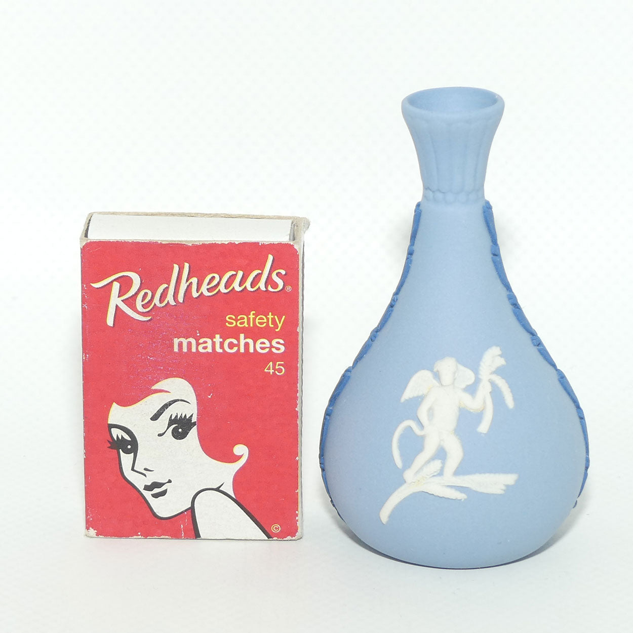 Wedgwood Jasper | Seasons | TWCS Mini Bud Vase | Winter