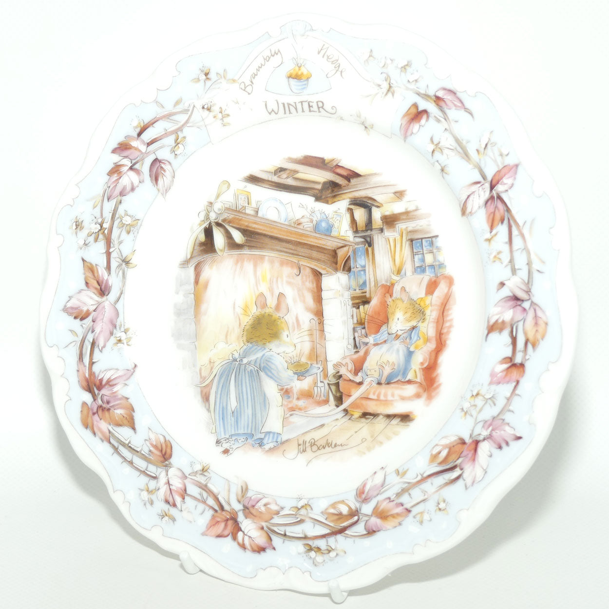 Royal Doulton Brambly Hedge Giftware | 20.5cm plate | Winter | boxed