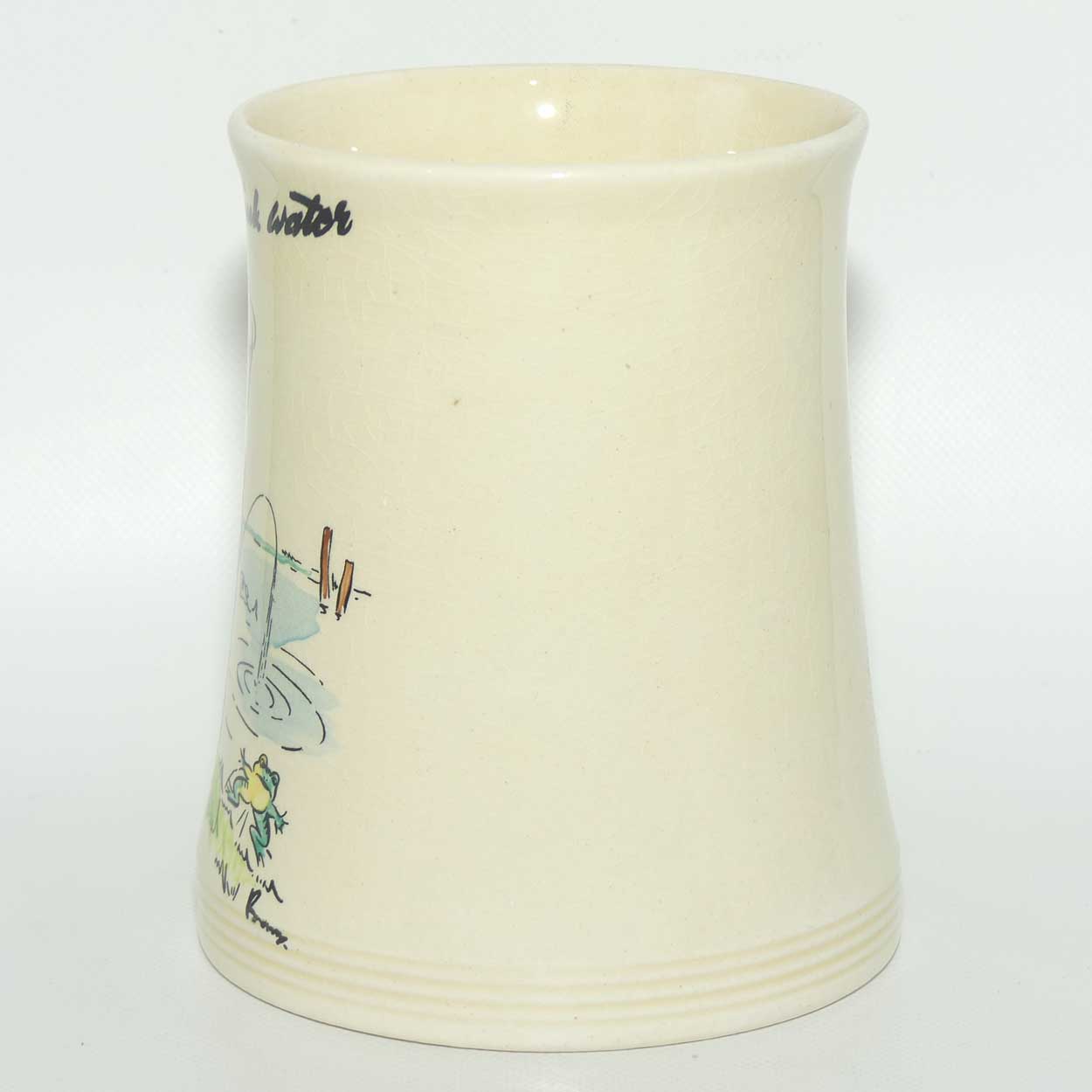 Royal Winton Retro Kitch tankard Never Drink Water