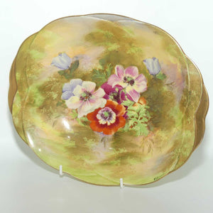 Royal Winton handpainted Floral decorated bowl | signed F Alcock