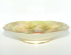 Royal Winton handpainted Floral decorated bowl | signed F Alcock