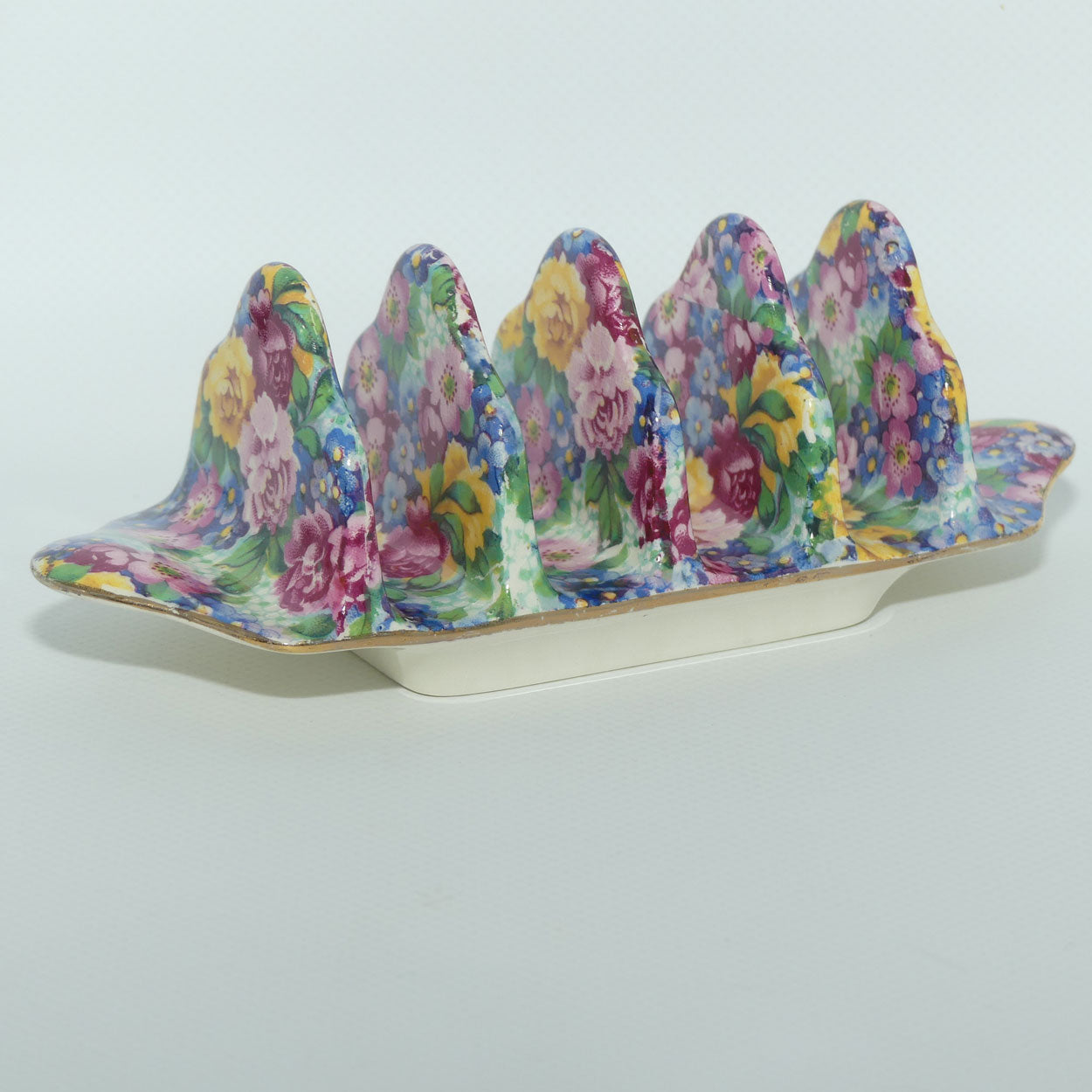 Royal Winton Grimwades Chintz Julia pattern 4 slice toast rack