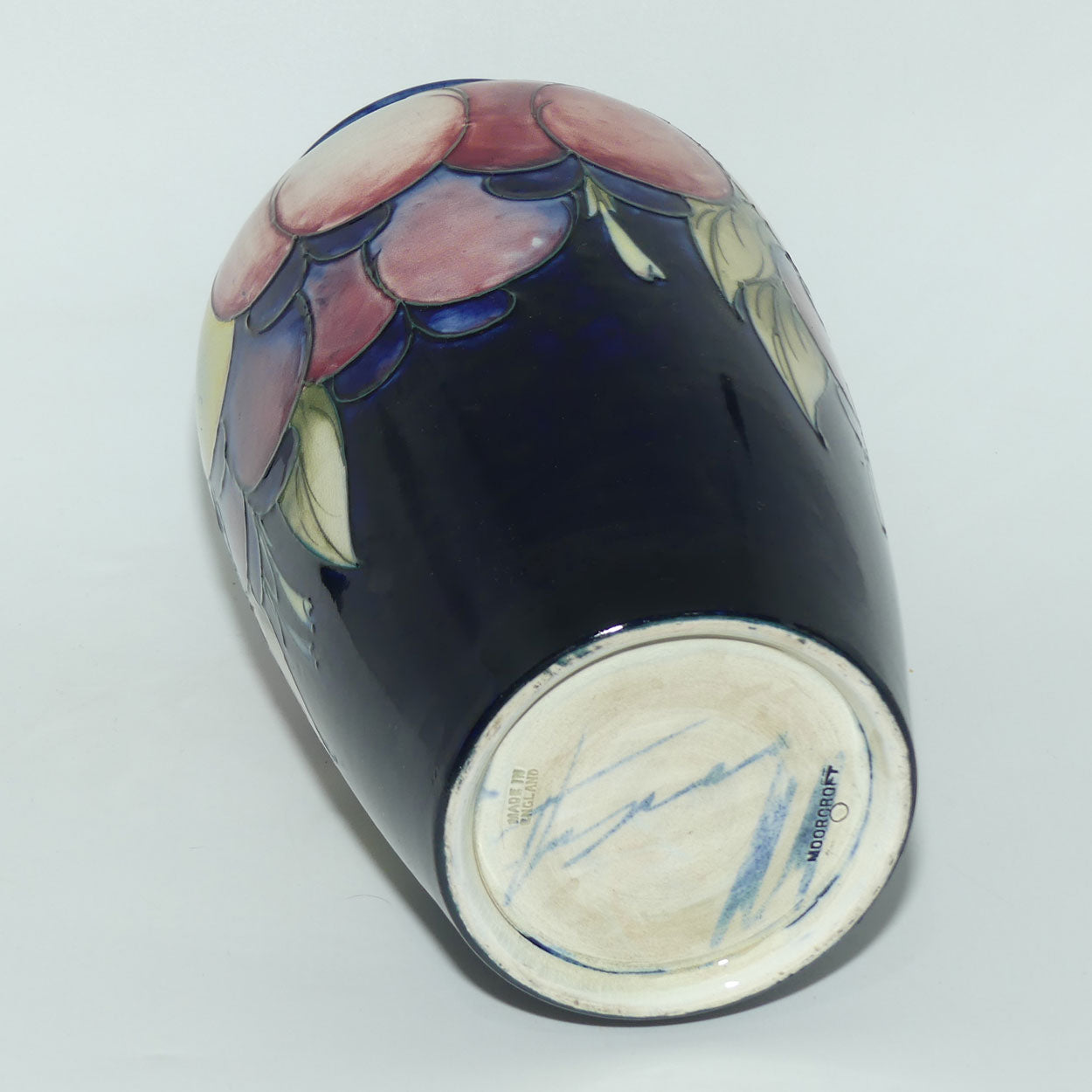 William Moorcroft Wisteria 18/10 vase #2