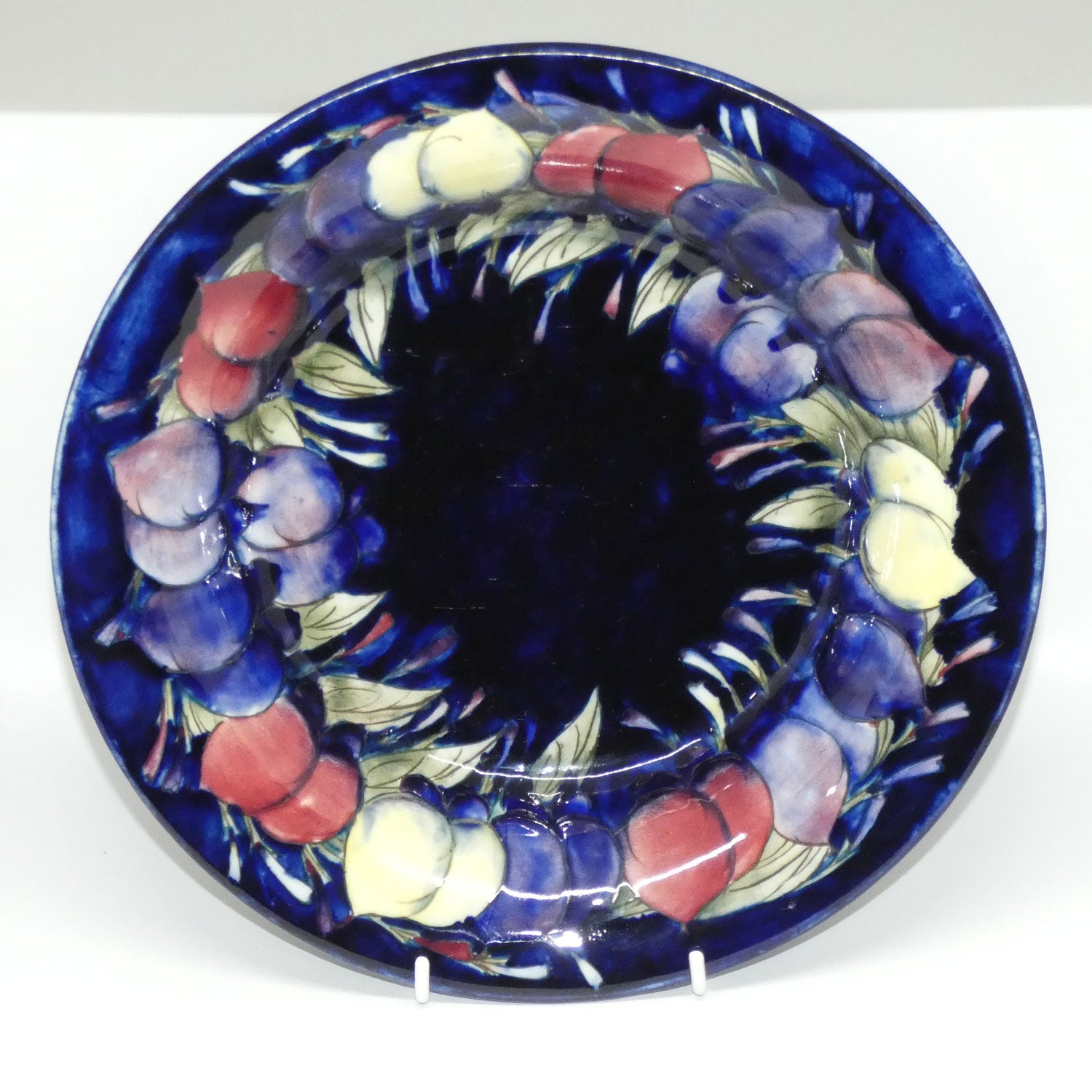 William Moorcroft Wisteria large flaired bowl