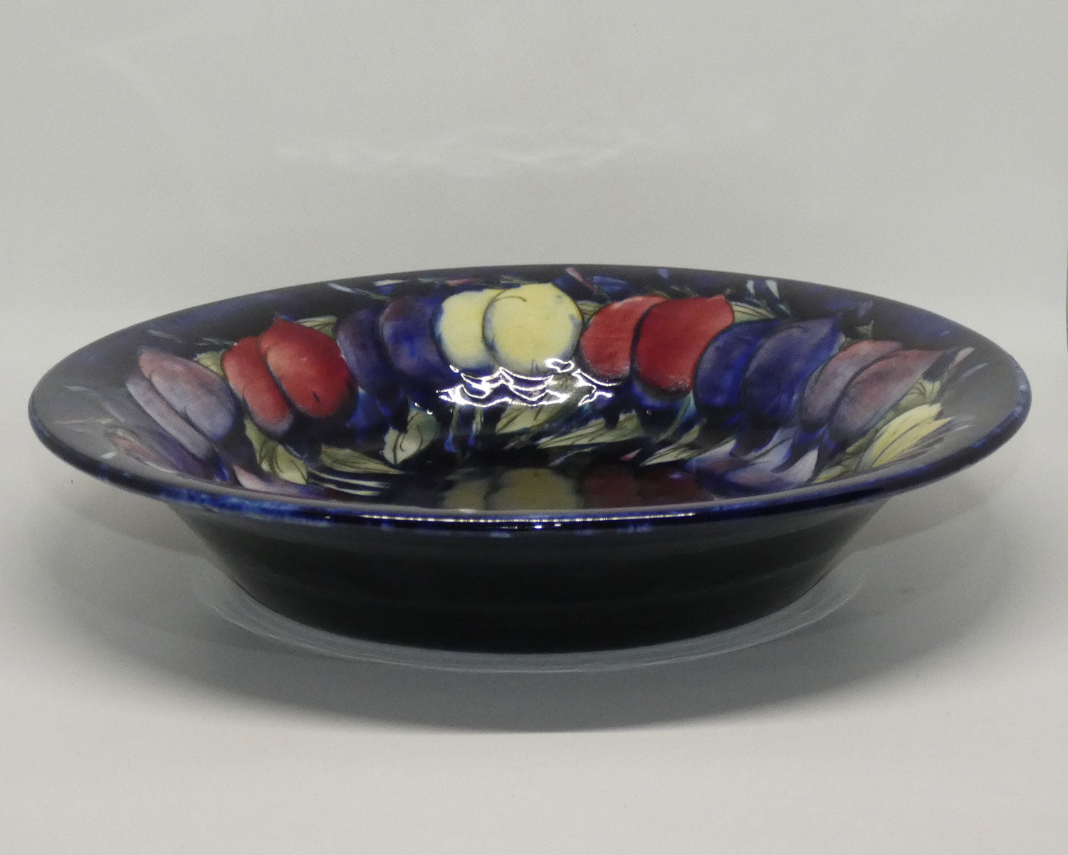 William Moorcroft Wisteria large flaired bowl