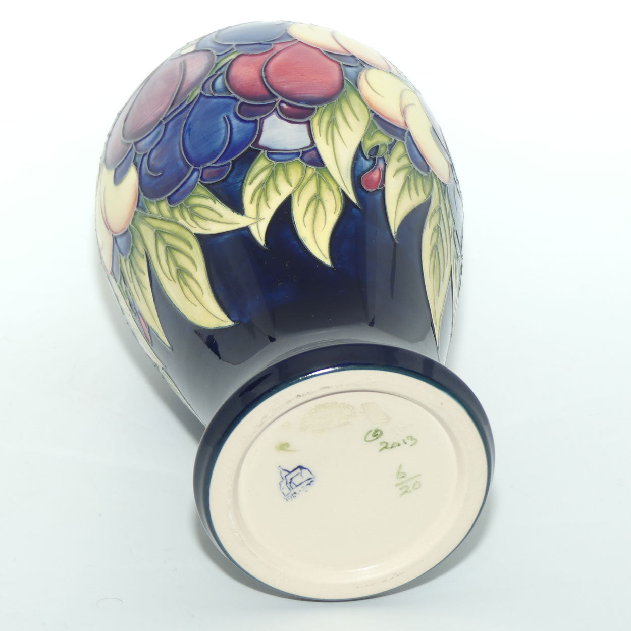 Moorcroft Wisteria vase | 2013 Centenary MCC Exclusive