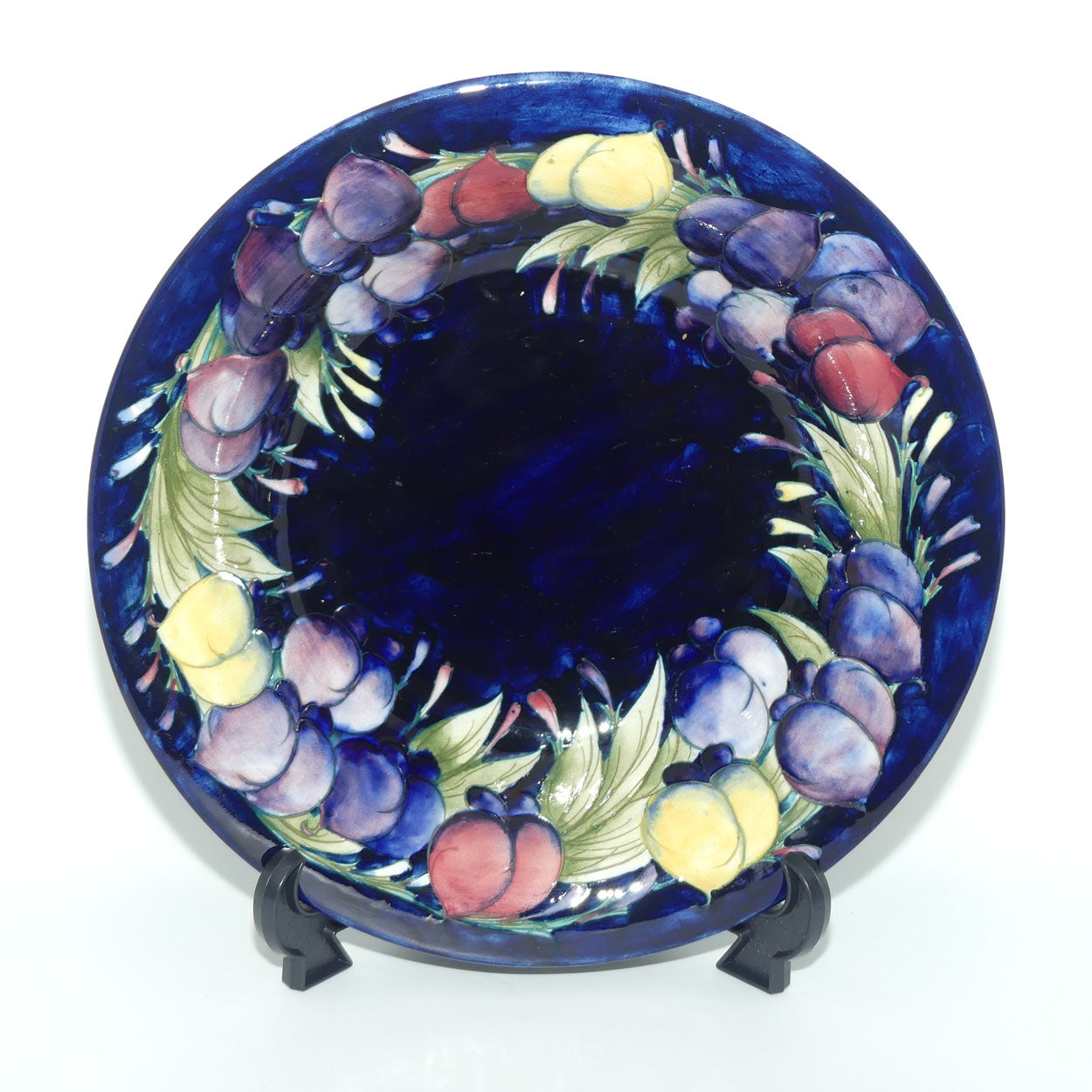 William Moorcroft Wisteria extra large flaired bowl