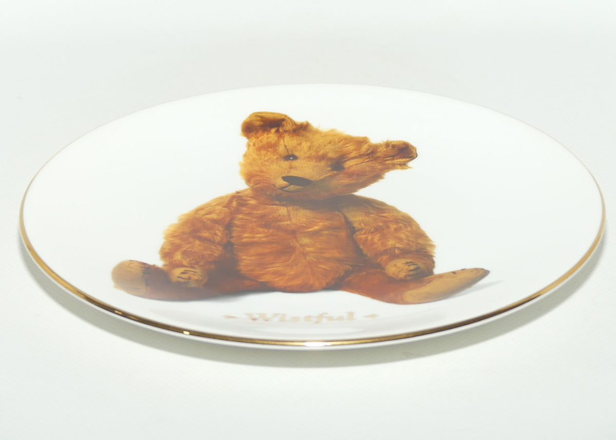Royal Worcester The Ultimate Teddy Bear Plate Collection | Wistful | boxed