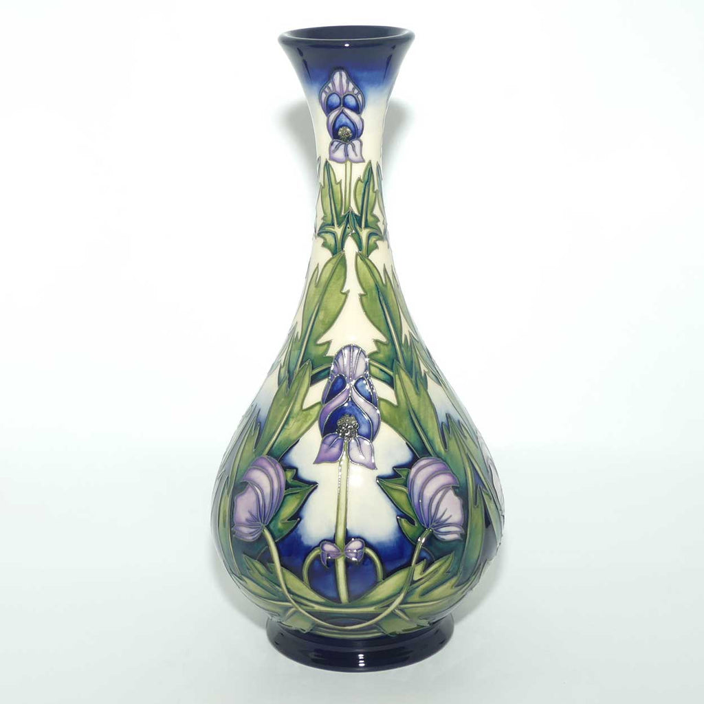 Moorcroft Pottery | Wolfsbane vase | Shape 80/12