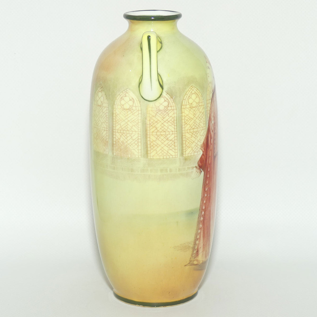 Royal Doulton Shakespearean Wolsey 2 handled vase
