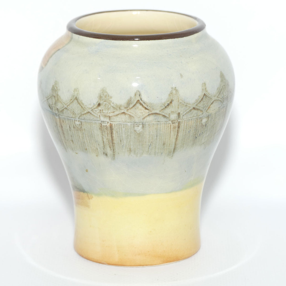 Royal Doulton Shakespearean Wolsey bulbous vase