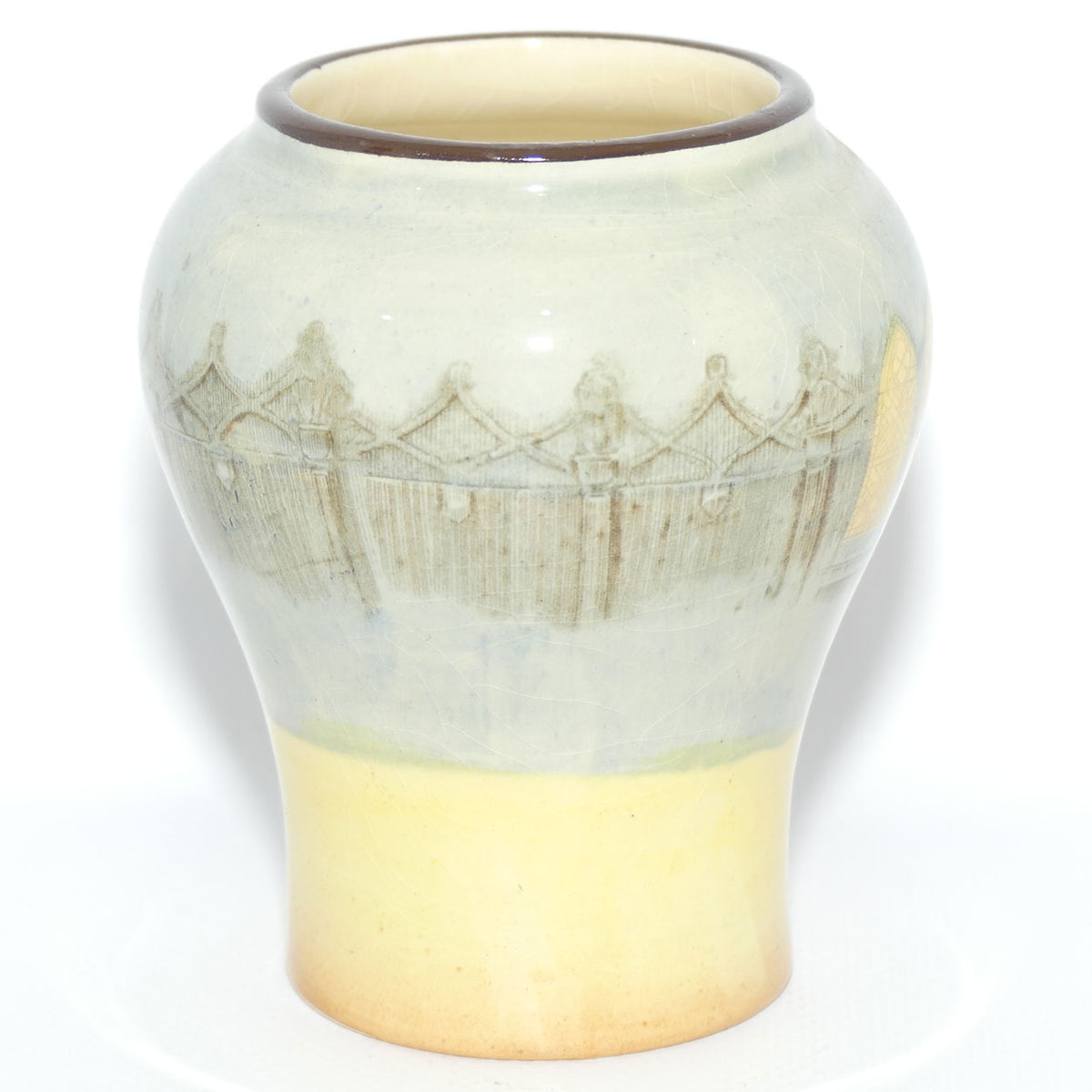 Royal Doulton Shakespearean Wolsey bulbous vase
