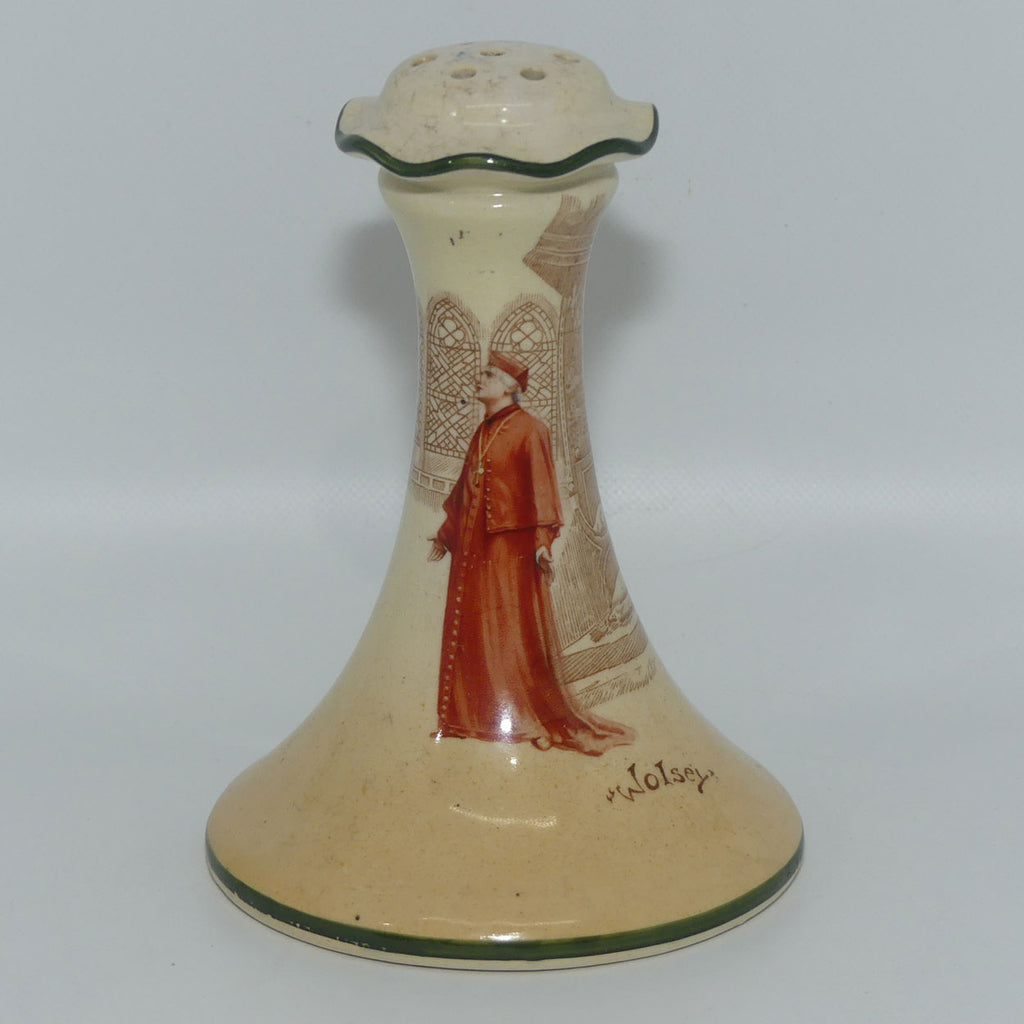 Royal Doulton Shakespearean hatpin holder D3746 Wolsey