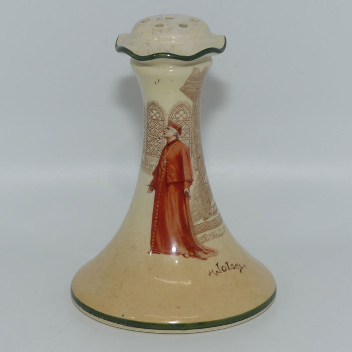 Royal Doulton Shakespearean hatpin holder D3746 Wolsey