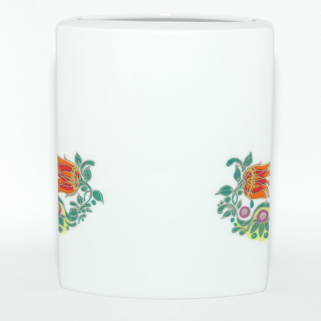 Rosenthal Bjorn Wiinblad Studio line Woman with Flowers small letterbox vase