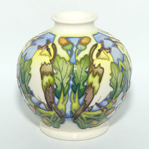 Moorcroft Wood Warbler vase | Shape 41/4 | LE 3/25