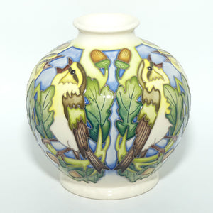 Moorcroft Wood Warbler vase | Shape 41/4 | LE 3/25