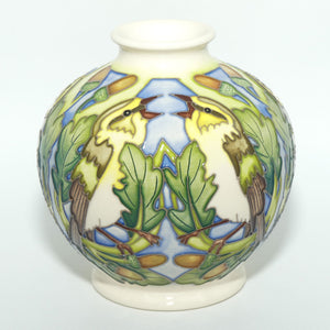 Moorcroft Wood Warbler vase | Shape 41/4 | LE 3/25