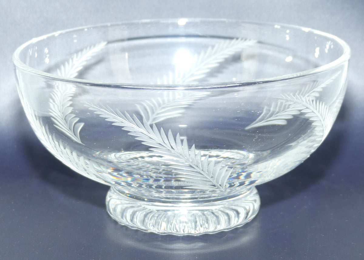 Stuart Crystal Woodchester bowl | 20.5cms diam