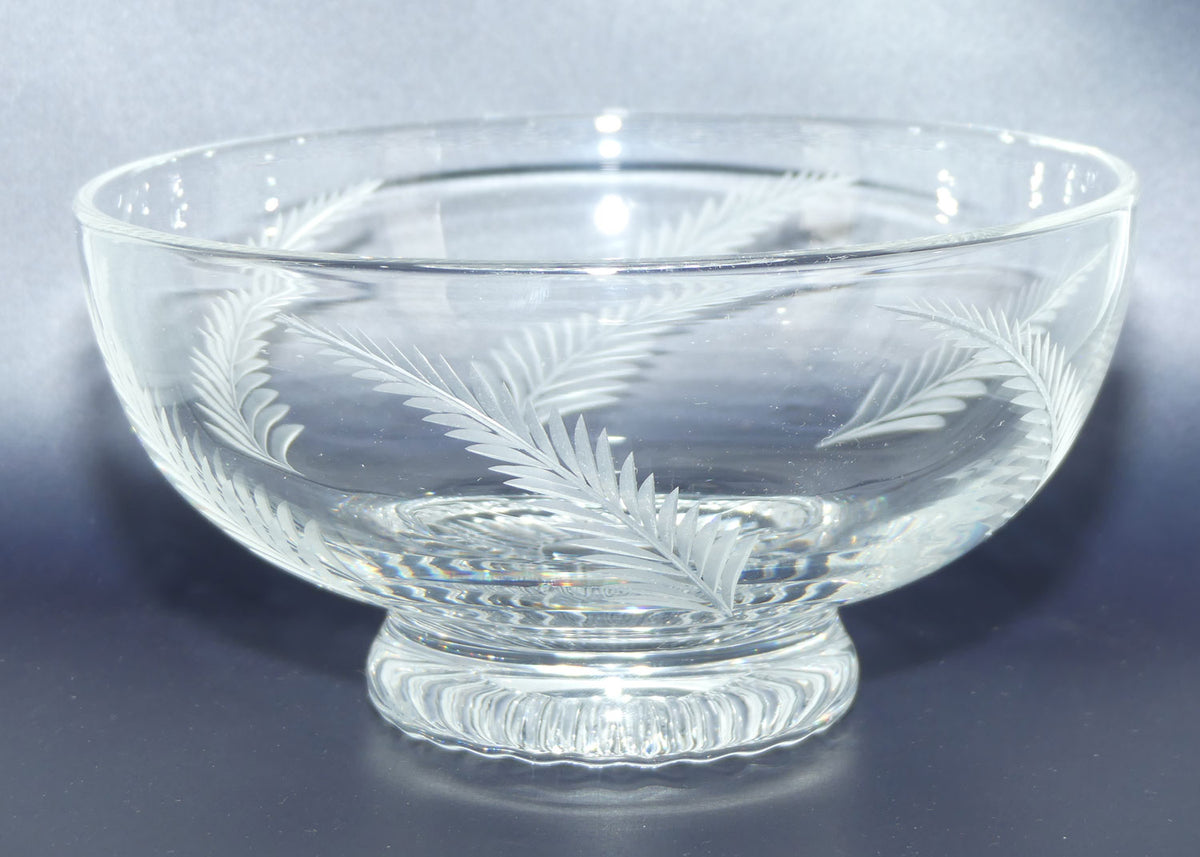 Stuart Crystal Woodchester bowl | 20.5cms diam