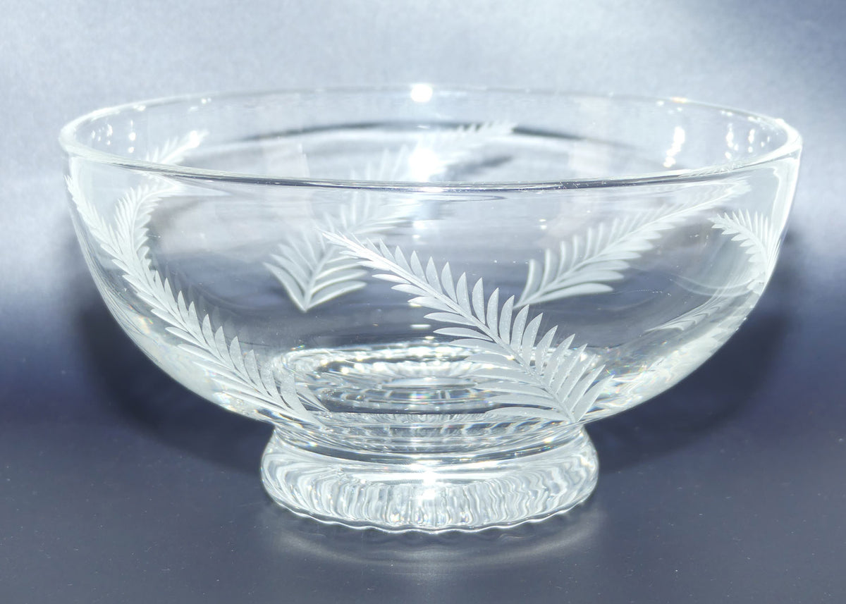 Stuart Crystal Woodchester bowl | 20.5cms diam