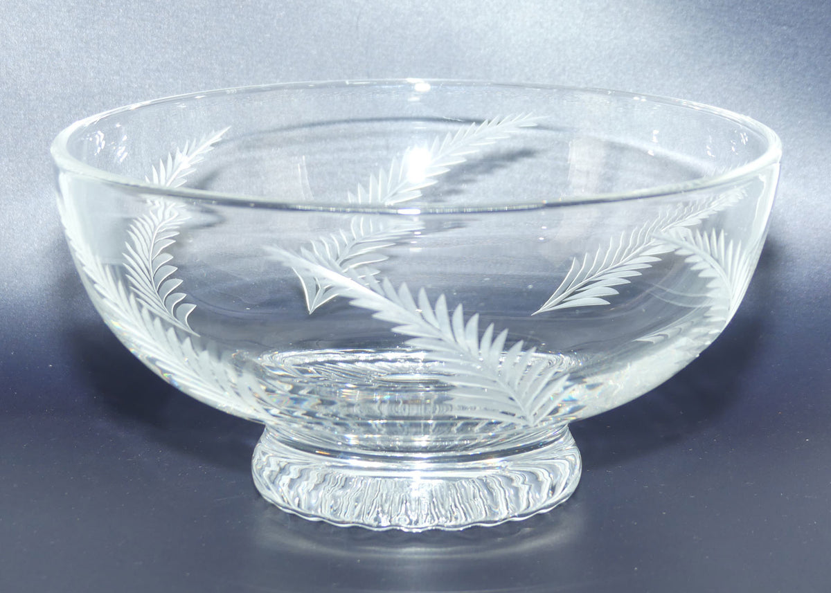 Stuart Crystal Woodchester bowl | 20.5cms diam