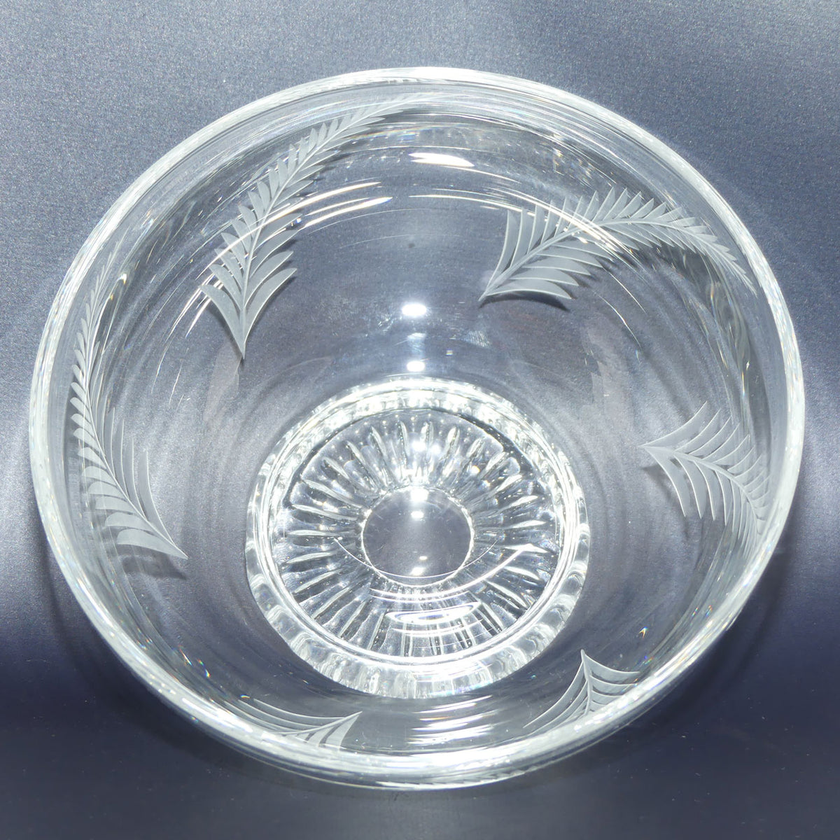 Stuart Crystal Woodchester bowl | 20.5cms diam