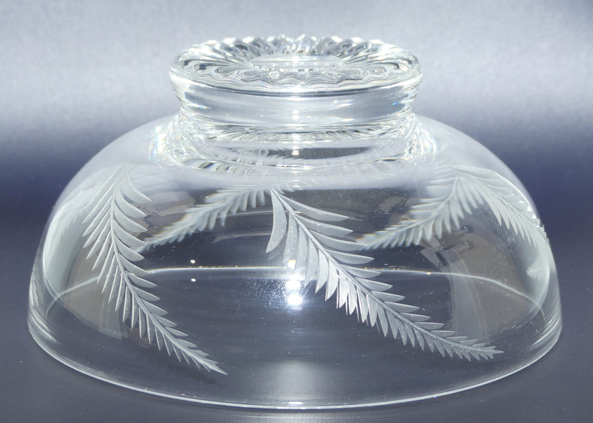 Stuart Crystal Woodchester bowl | 20.5cms diam