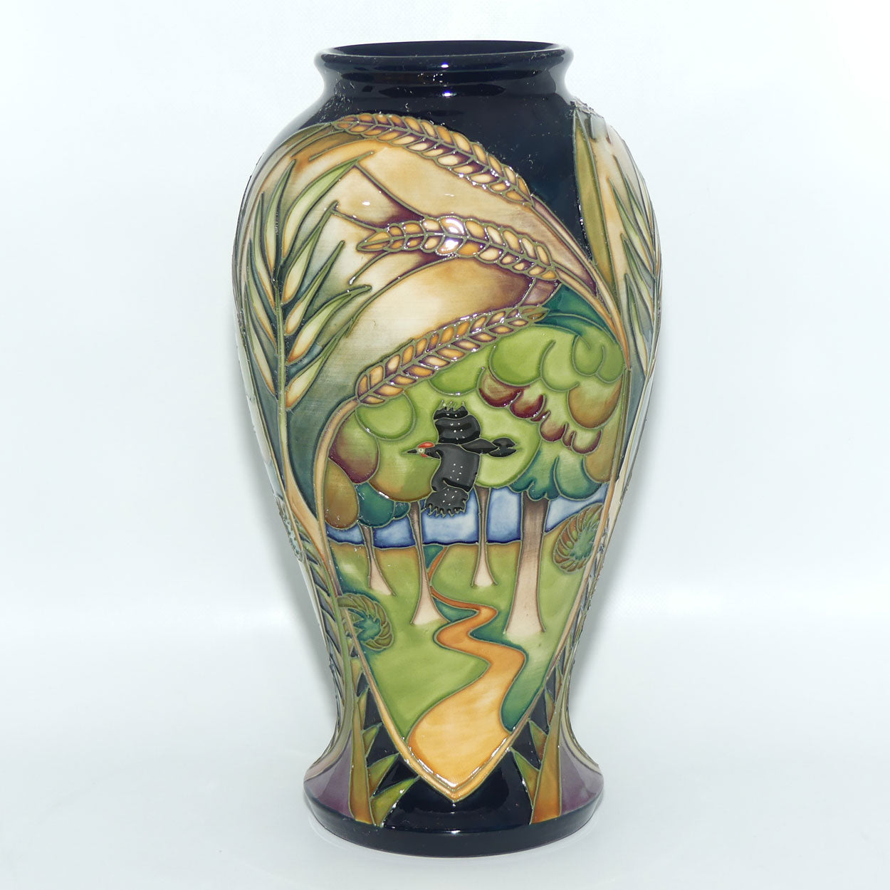 Moorcroft Landscape Medley series vase | Woodland 46/10