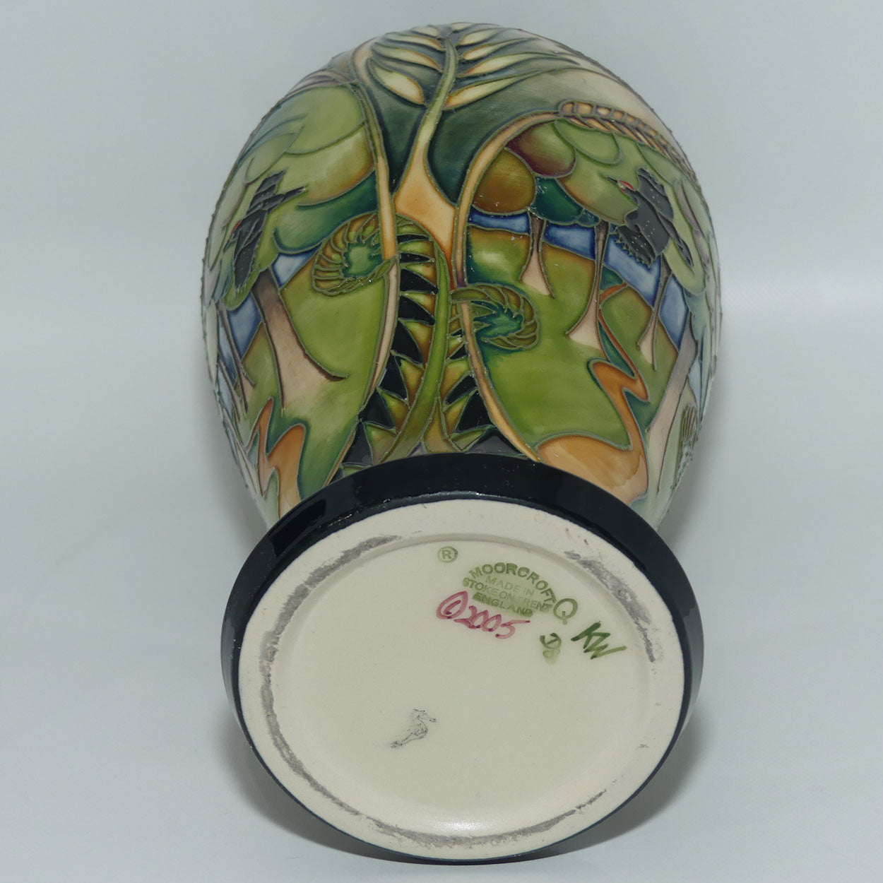 Moorcroft Landscape Medley series vase | Woodland 46/10