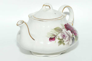 Woods & Sons Ironstone Ellgreave Roses tea pot for one