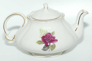 Woods & Sons Ironstone Ellgreave Roses tea pot for one