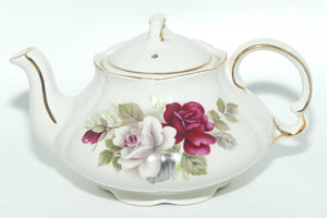 Woods & Sons Ironstone Ellgreave Roses tea pot for one