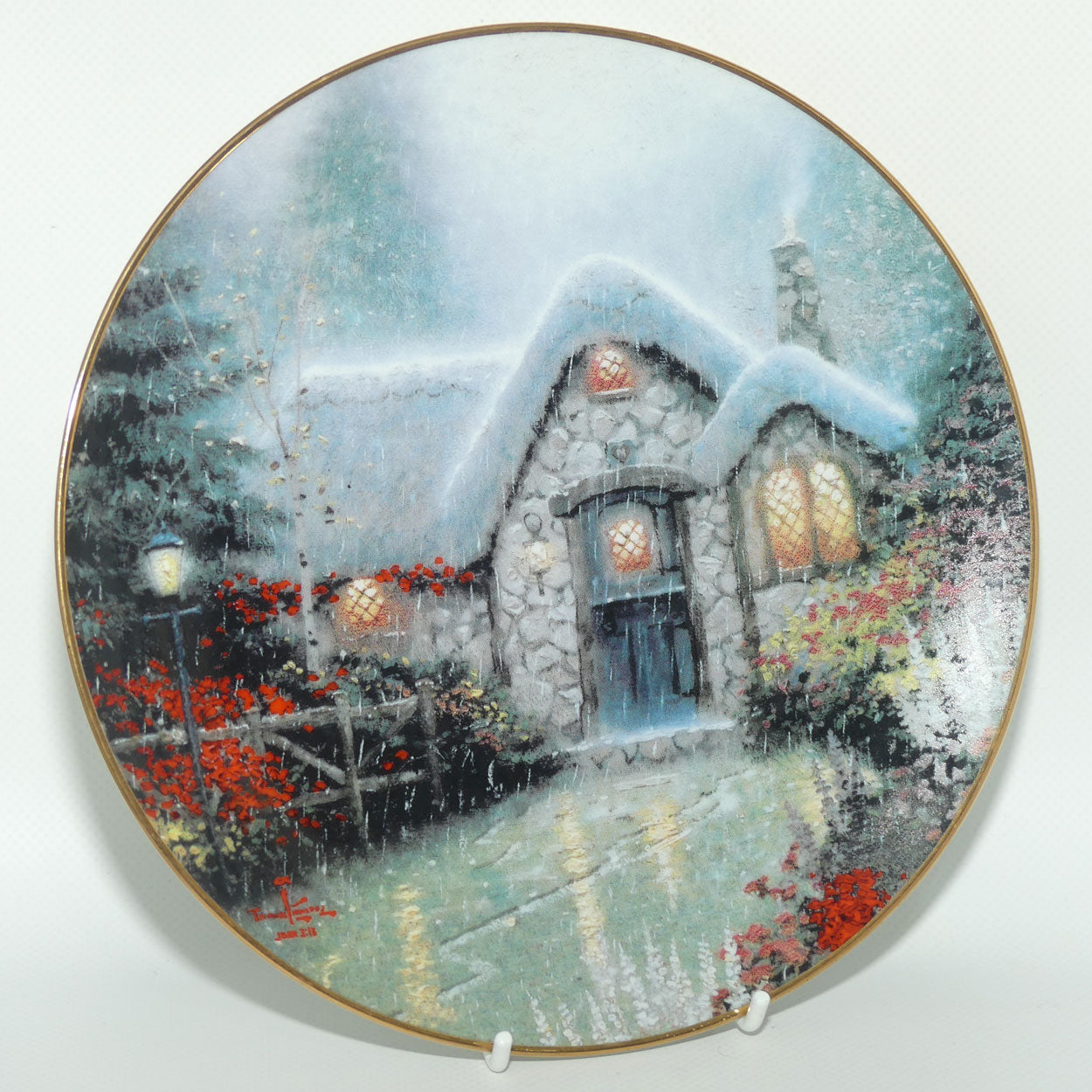 Bradex 84 K41 127.6 plate | Garden Cottages of England | Woodsman's Thatch Cottage
