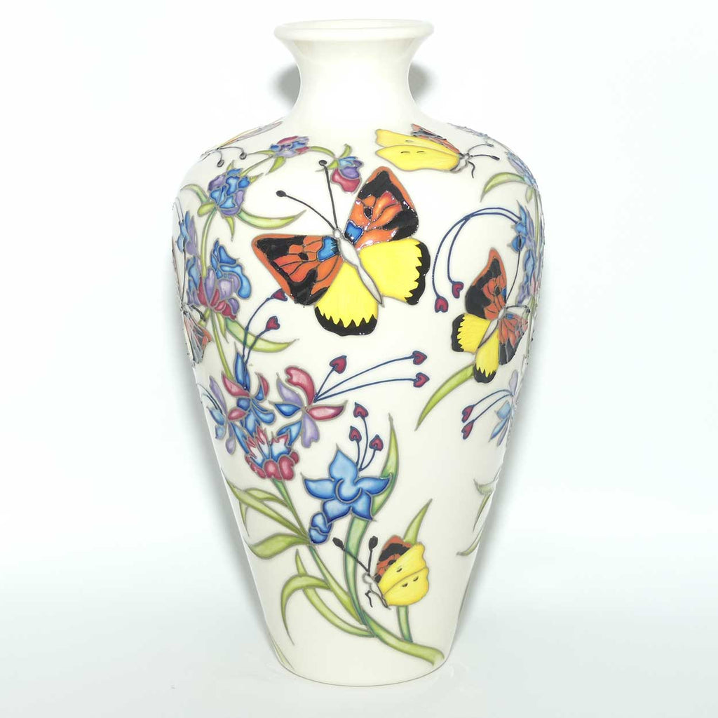 Moorcroft Wooly Blue Curls vase | Shape 72/9 | LE28/30