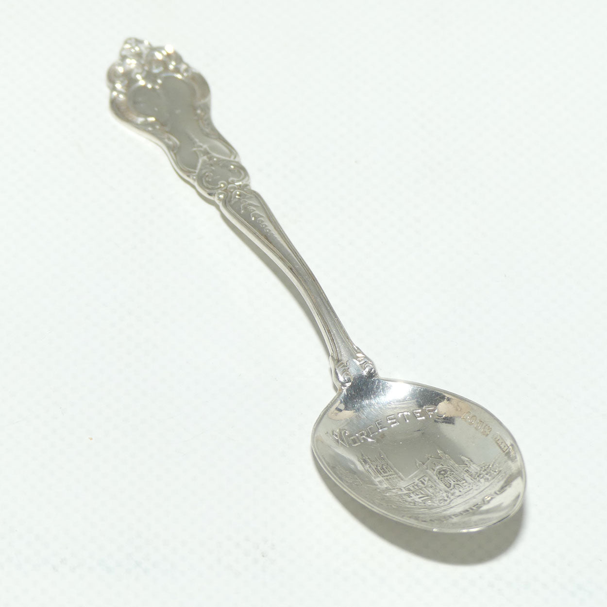 Sterling Silver souvenier spoon | Worcester Cathedral | 19g