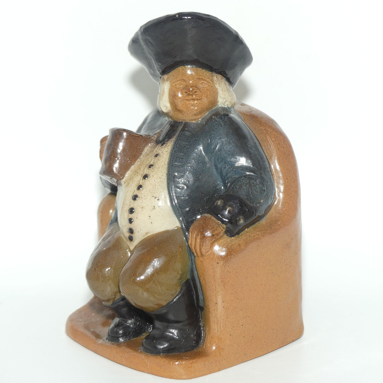 X8587 Royal Doulton Lambeth Harry Simeon Armchair Toby Ashpot