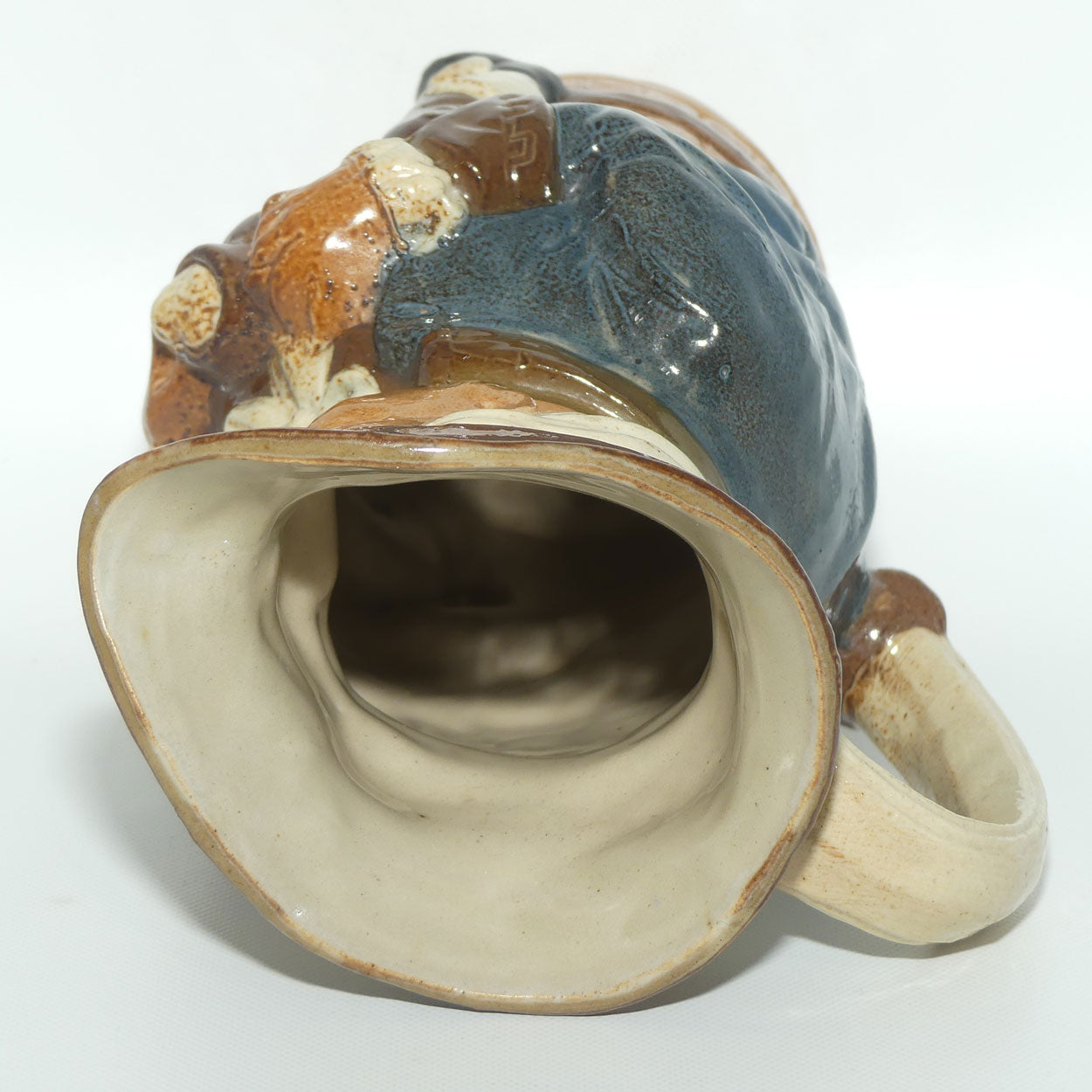 X8590 Royal Doulton Lambeth Harry Simeon Toby XX Large toby | Hand holds jug of Ale | Brown waistcoat