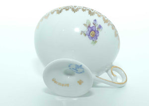 Oscar Schlegelmilch Germany demi tasse cup and saucer | Yellow