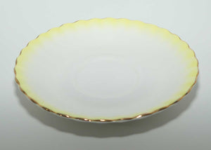 Royal Albert Bone China Rainbow series trio | Yellow | Montrose shape