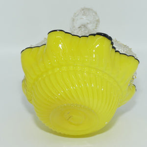 yellow-glass-with-black-edge-thorn-handle-basket